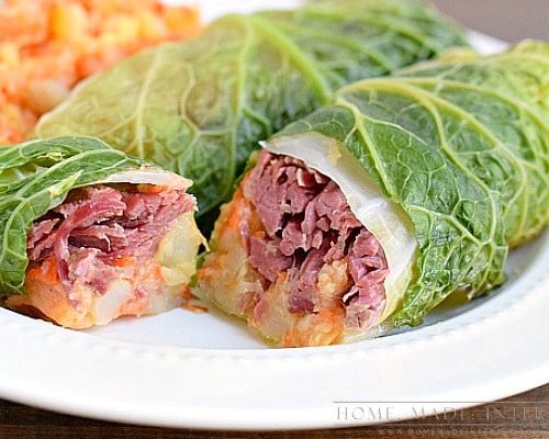 Rice Lake Senior Center - Cabbage Rolls Stuffed with Corned Beef